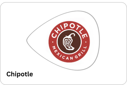 Chipotle gift card