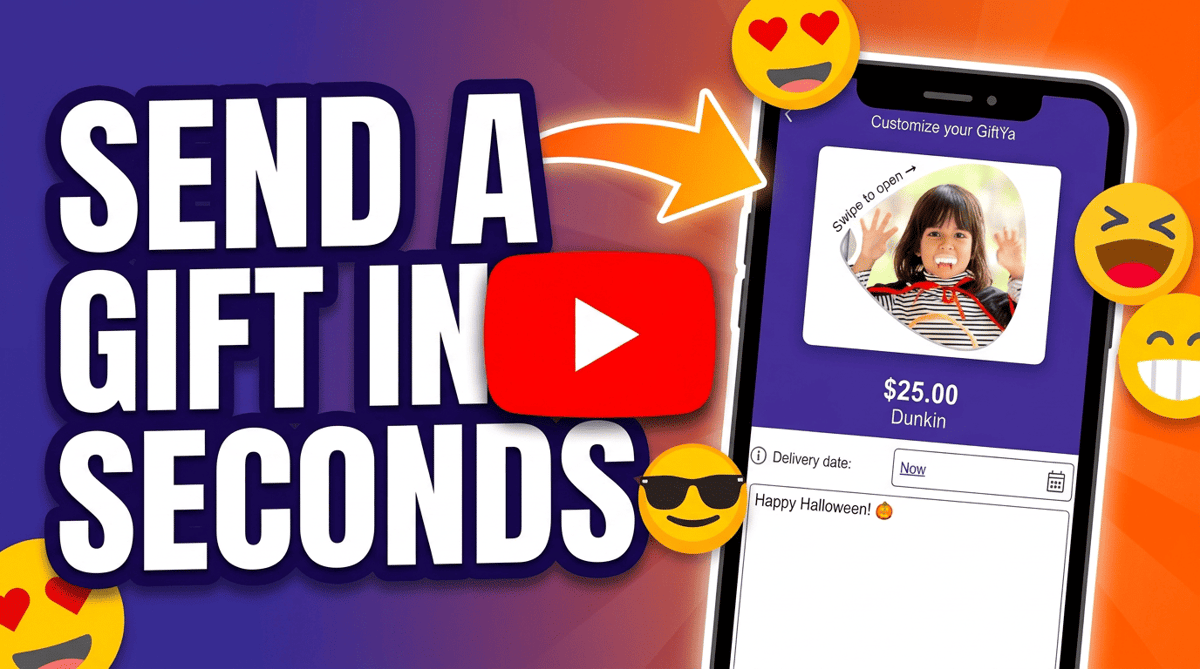 How easy it is to send a GiftYa