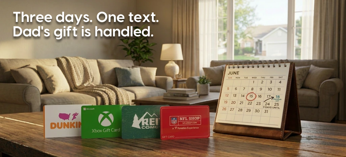 The easiest thing on your list this week? Dad's gift.