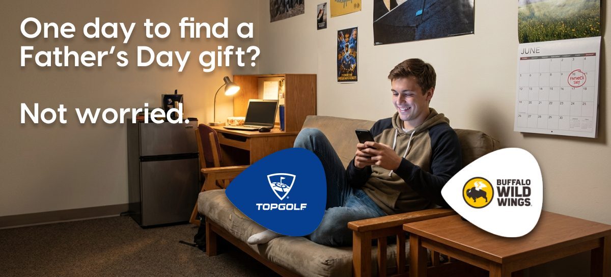 One day to find a Father's Day gift? Not worried.