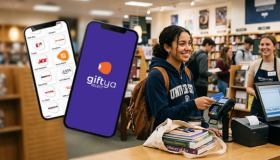 GiftYa Select — the multi-brand digital gift card on their phone