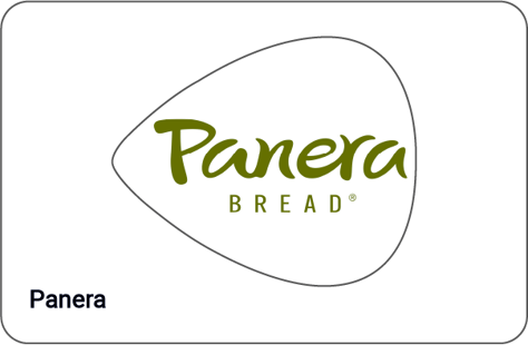 Panera gift card